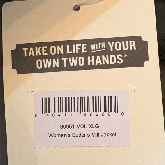 Duluth Trading Co. Women’s Sutter's Mill Jacket Olive XL NWT - Picture 8 of 11